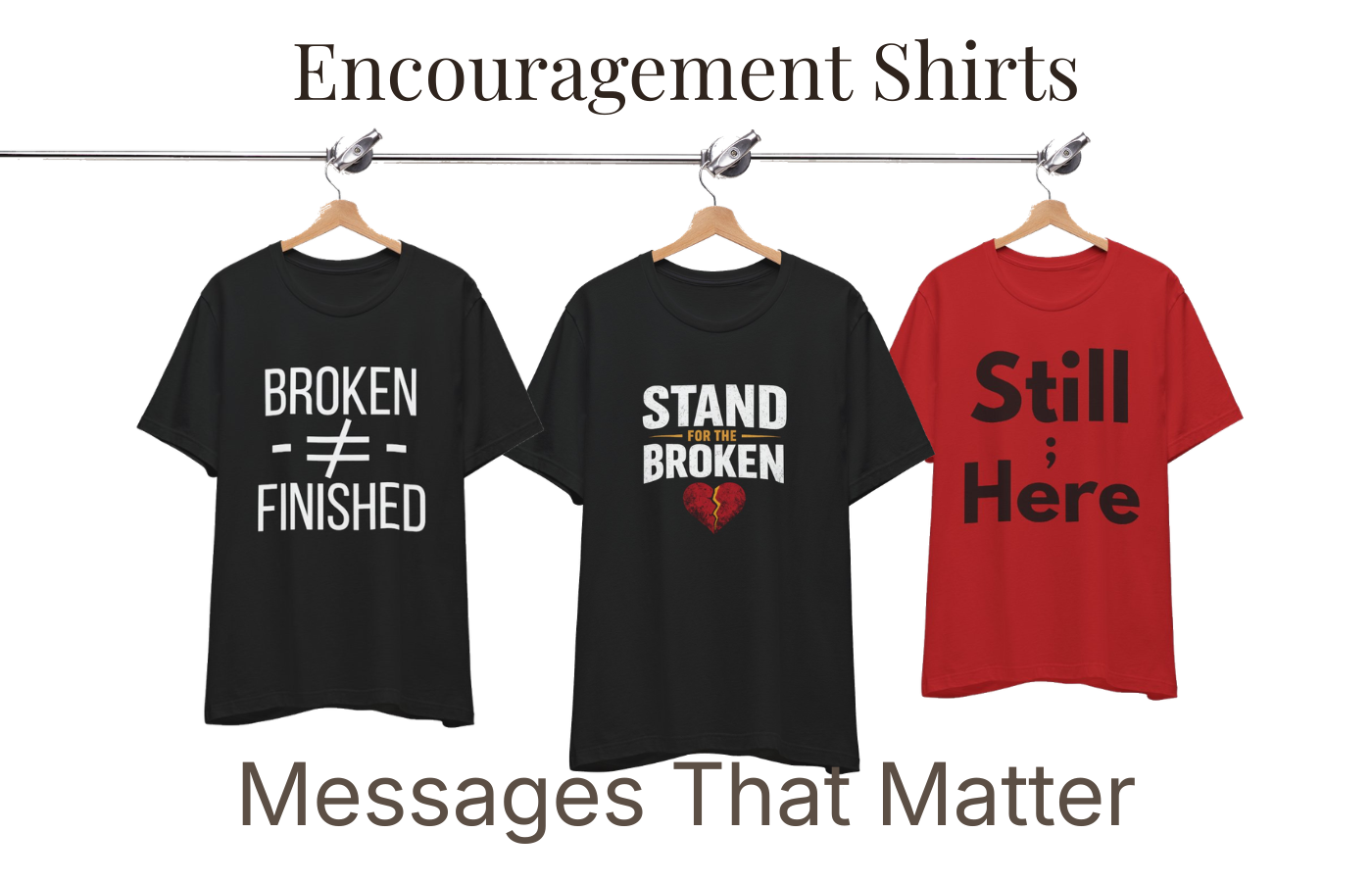 Stand For The Broken encouragement shirts